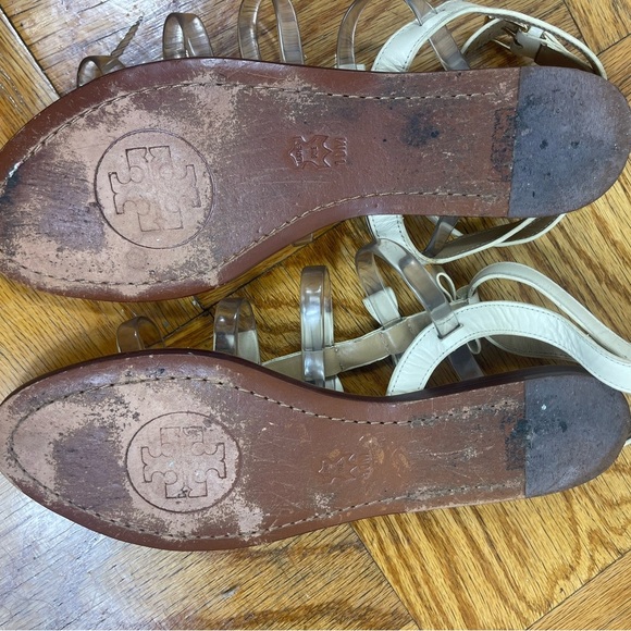 Tory Burch Kira Gladiator Bow Sandals size 10 - Picture 6 of 7